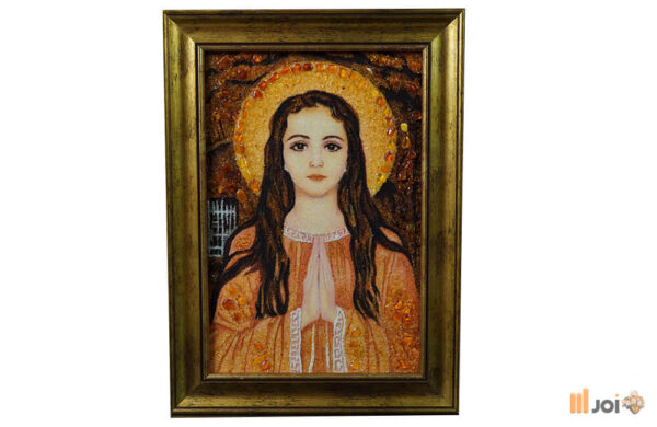 bernsteinbild – Heilige Philomena, direktes portal zum himmel (8)