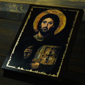 Goldene ikone – Segnender Jesus - Image 4