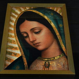 Antlitz Unserer Lieben Frau von Guadalupe - Digitaler Golddruck (Goldrahmen) - Image 6
