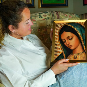 Antlitz Unserer Lieben Frau von Guadalupe - Digitaler Golddruck (Goldrahmen) - Image 11